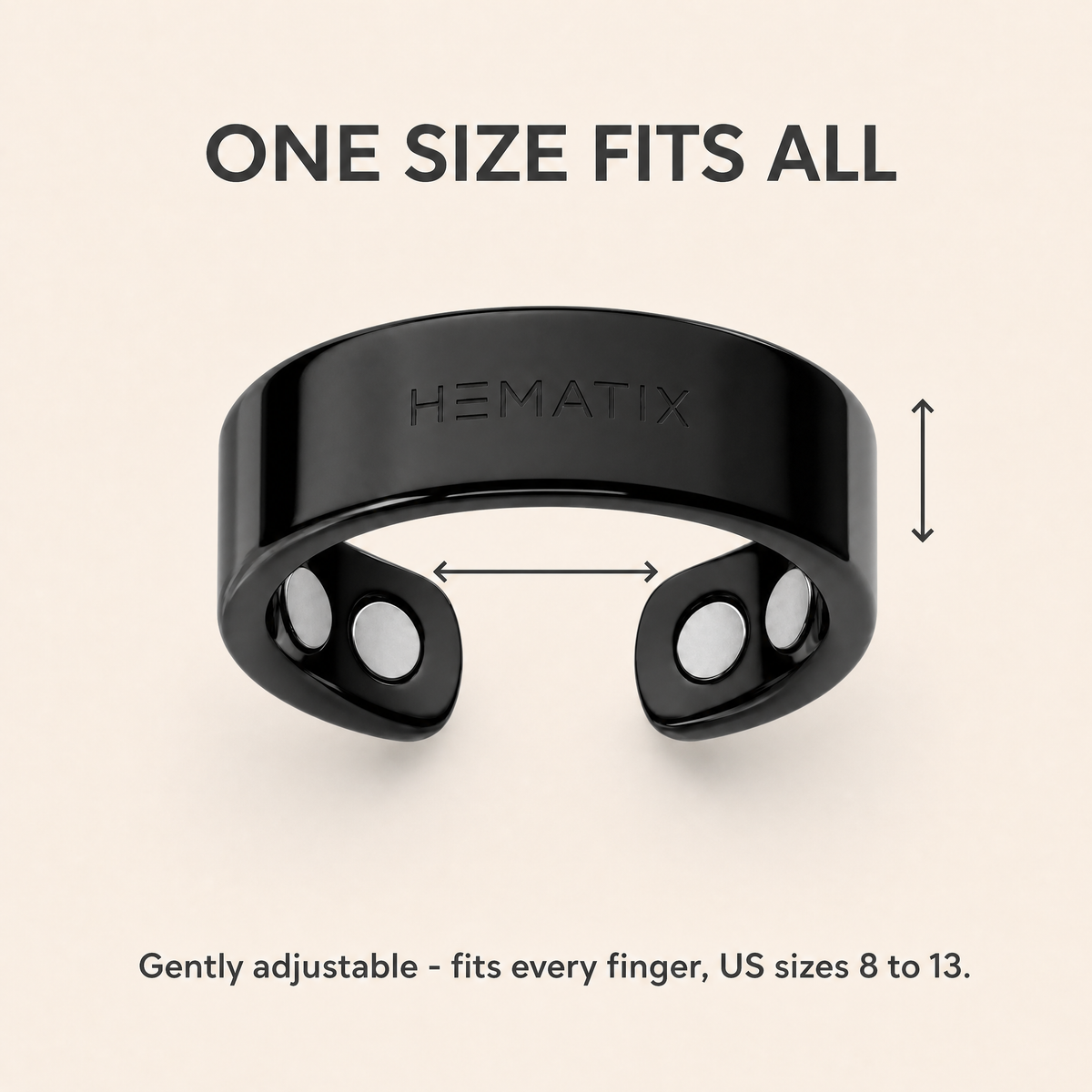 HEMATIX® HEMATITE RING